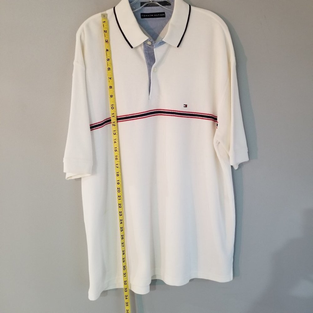 Tommy Hilfiger Short Sleeve Cotton Polo Shirt XL - Picture 4 of 9